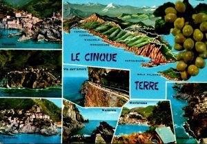 Italy Le Cinque Terre Multi View 1970