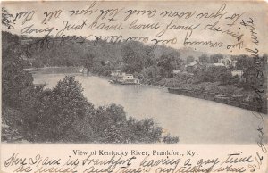 J43/ Frankfort Kentucky Postcard c1910 View of Ketucky River 308