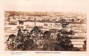 RPPC BRISBANE QUEENSLAND AUSTRALIA REAL PHOTO POSTCARD (c. 1920)