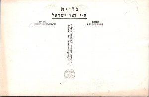 RPPC Postcard The Harbour Haifa Israel