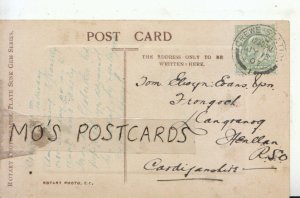 Genealogy Postcard - Evans - Frongoch - Llangrannog - Henllan - Cardigan - 9442A