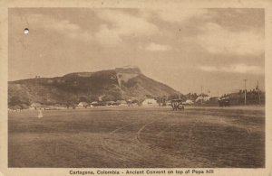 colombia, CARTAGENA, Ancient Convent on Top of Popa Hill (1920s) Postcard (3)