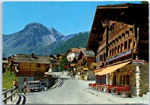 Postcard - Village of Grimentz, Val d'Anniviers - Grimentz, Switzerland