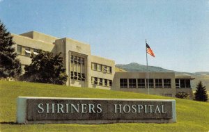 SHRINERS HOSPITALS FOR CRIPPLED CHILDREN Salt Lake City c1960s Vintage Postcard