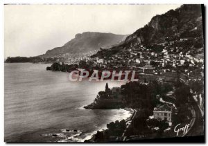 Modern Postcard Monte Carlo Monaco View towards the dog head
