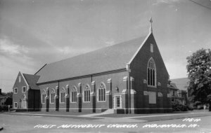 Real Photo Postcard First Methodist Church in Indianola, Iowa~122601