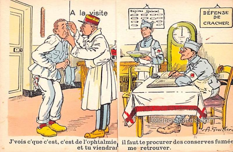 Defense De Cracher, A Gaillard Military Comic Unused 