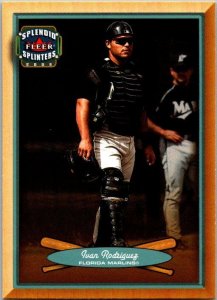 2003 Fleer Baseball Card Juan Rodriguez Florida Marlins sk20108