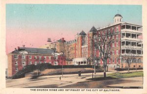 Baltimore Maryland Church Home and Infirmary Vintage Postcard JE359884