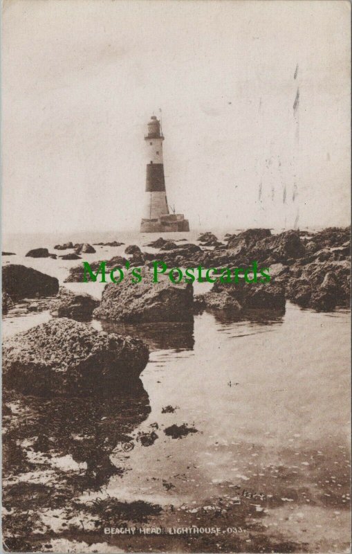 Sussex Postcard - Beachy Head Lighthouse, Eastbourne   RS25744