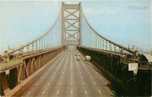 NJ, Camden, New Jersey, Delaware River Bridge