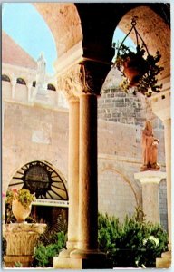 M-76846 Courtyard of St Catherine Church Bethlehem Palestine