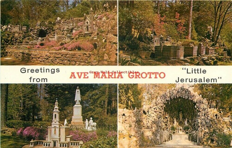 AL, Cullman, Alabama, Ave Maria Grotto, The Scenic Shrine of the South