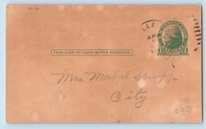 Calloway NE Postcard WR Wright Palmolive Free Special Offer Advertising c1905