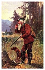 Dog  Hunter with Dog