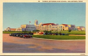 Texas San Antonio Thomas Jefferson High School Curteich