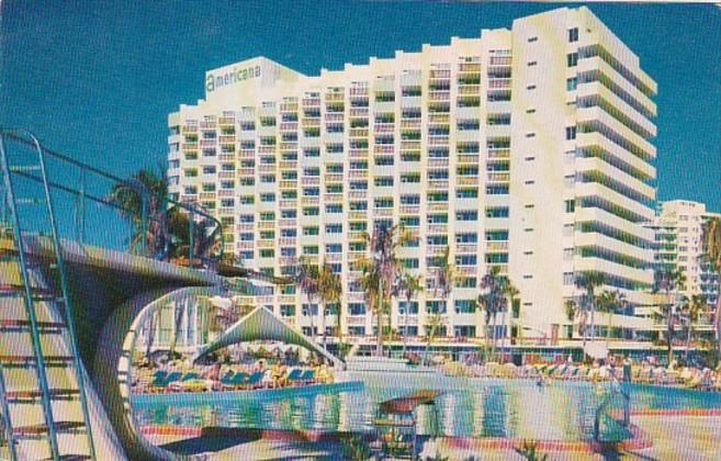 Florida Miami Beach Americana Hotel 1957