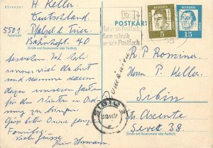 Postcard Germany 1963 Paul Keller Sibiu Wieblingen