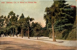 California Oakland A Street On Vernon Heights