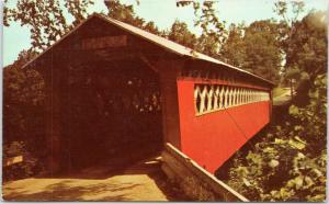 The Covered Chiselville Bridge Vermont