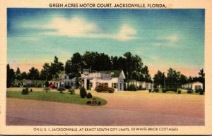 Florida Jacksonville Green Acres Motor Court