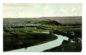 UK - England, Stirling. View from the Abbey Craig ca 1908