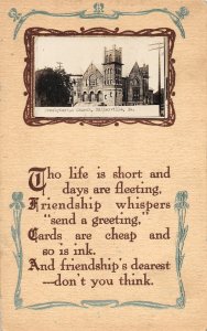 G1/ Estherville Iowa RPPC Postcard c1912 Presbyterian Church 3