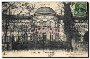 Old Postcard Prefecture Aurillac