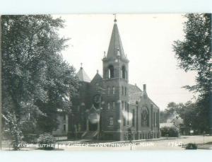 Pre-1950 rppc NICE VIEW Worthington Minnesota MN W0045