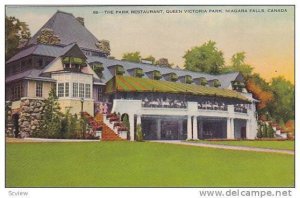 The Park Restaurant, Queen Victoria Park, Niagara Falls, Canada, 1900-1910s