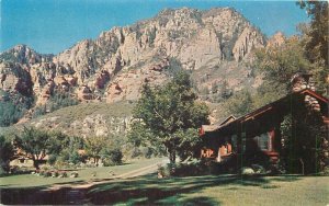 Bradshaw Flagstaff Arizona Todd's Lodge Oak Creek Canyon 1950s Postcard 6536