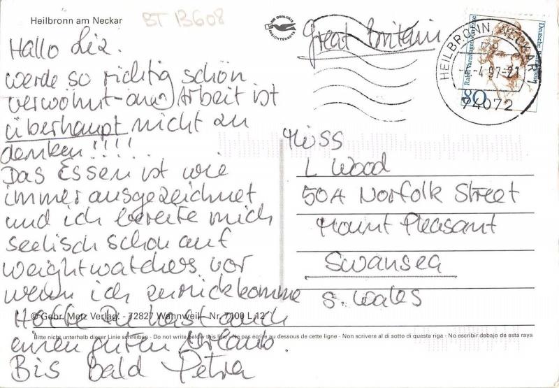 BT13608 Heilbronn am neckar         Germany