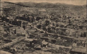 Central City Colorado CO View from Mountains Vintage Postcard