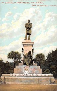 Garfield Monument, Golden Gate Park - San Francisco, CA