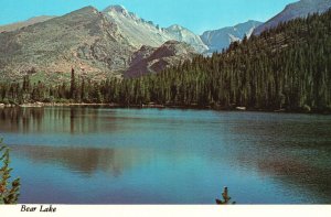 Vintage Postcard Bear Lake State Parks & Recreation Freshwater Natural Lake Utah