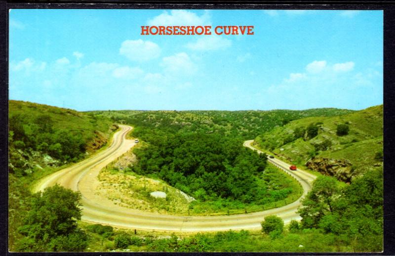Horseshoe Curve,Near Turner's Falls,OK