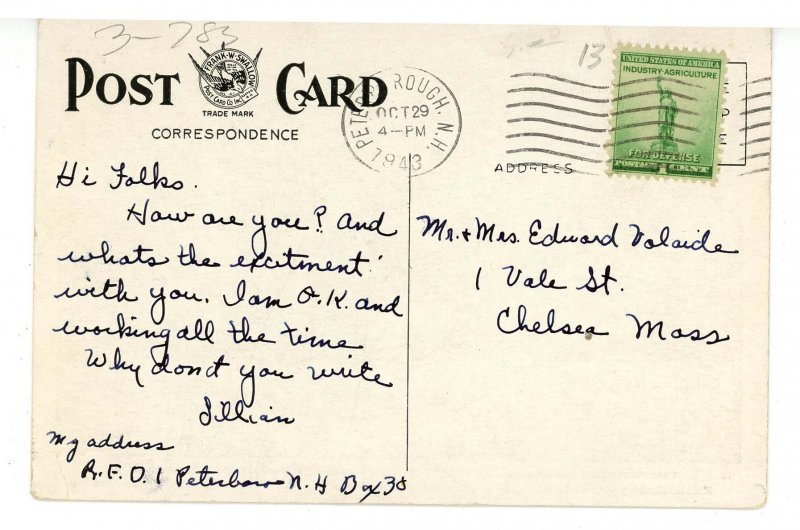 NH - Peterborough. Town Library