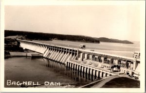 RPPC Bagnell Dam Lake of the Ozarks Osage Beach MO Postcard Y15