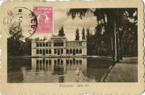 romania, CLUJ NAPOCA, Promenada, Central Park (1919) Postcard