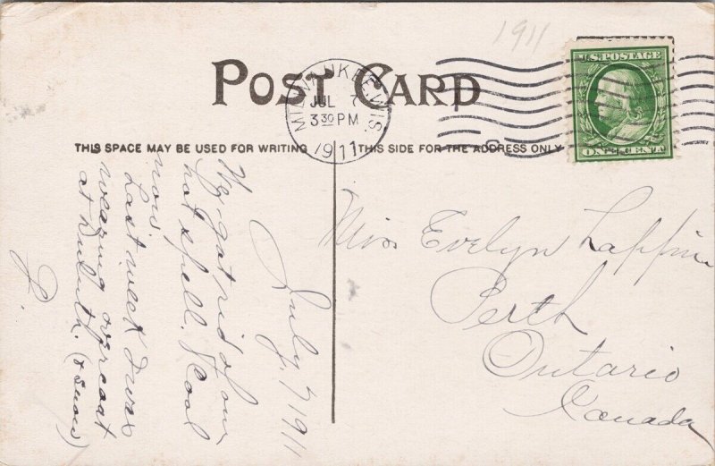 Boston Store Milwaukee WI Wisconsin c1911 Postcard H58