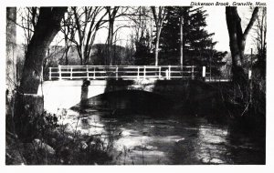 Dickenson Brook   Granville   Massachusetts  Postcard