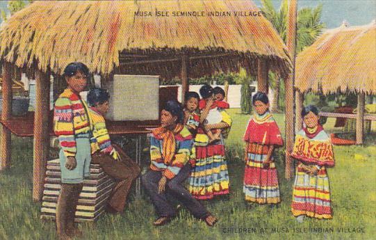 Florida Miami Musa Isle Seminole Indian Village