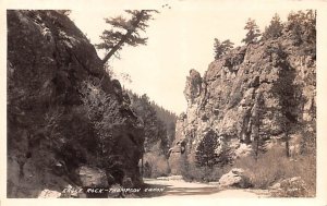 Eagle Rock Thompson Canyon, Colorado CO