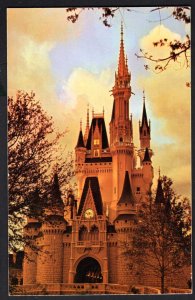 WALT DISNEY WORLD Cinderella Castle - Fantasyland at Twilight - Chrome