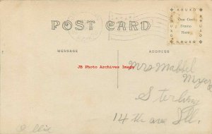 SD, Selby, South Dakota, RPPC, Multi-View Scenes, Depot, Street, Church, Photo