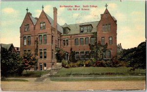 Lilly Hall of Science Smith College Northampton MA c1912 Vintage Postcard L39