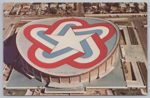 State View~Air View American Revolution Bicentennial Symbol~Vintage Postcard