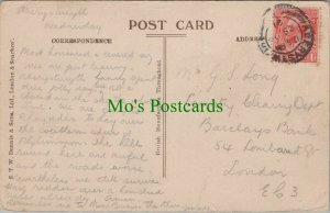 Genealogy Postcard - Long - Barclays Bank, 54 Lombard Street, London RF7172