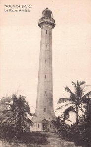 LIGHTHOUSE NOUMEA NEW CALEDONIA OCEANIA POSTCARD (c. 1910)