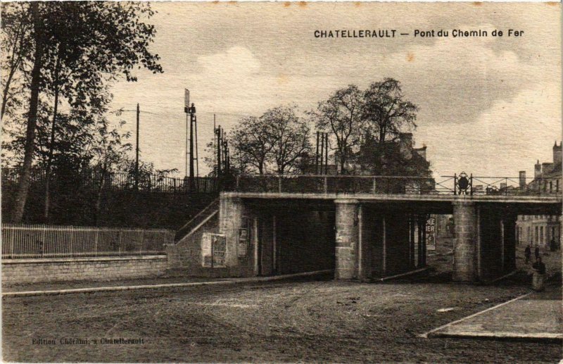 CPA VIENNE Chatellerault Pont du Chemin de Fer (982888)